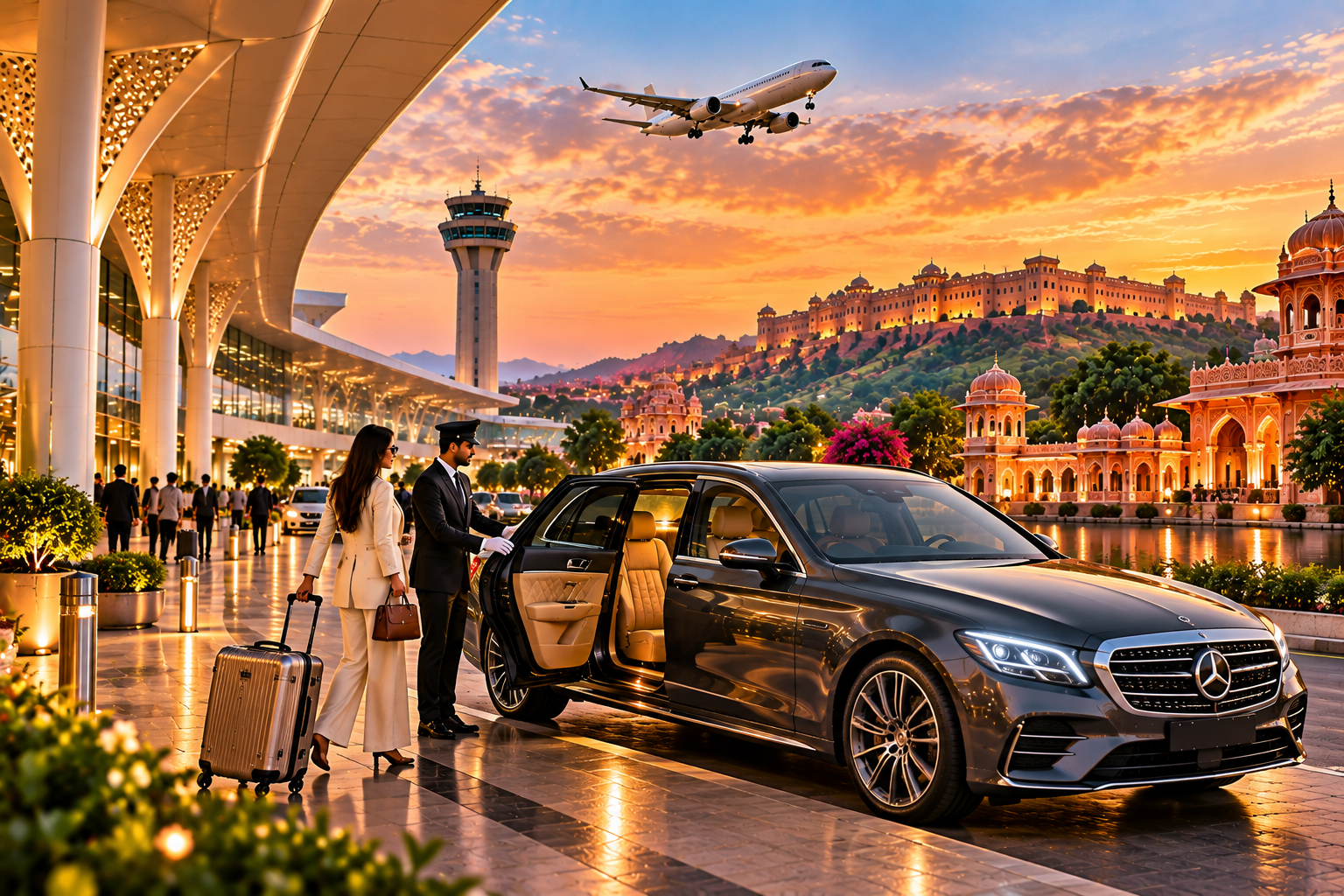 Jaipur city airport taxi travel