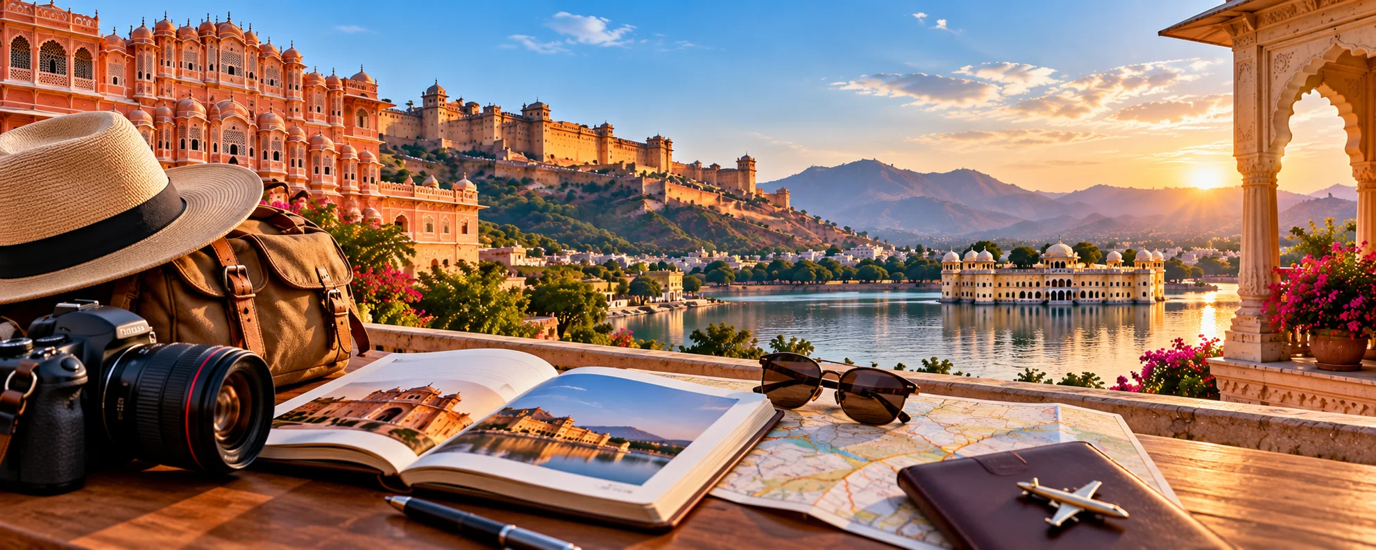 Jaipur Rajasthan travel and road journey