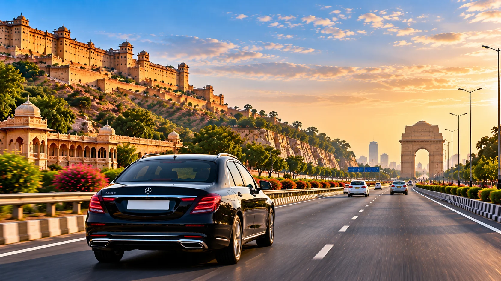 Jaipur to Delhi cab travel guide