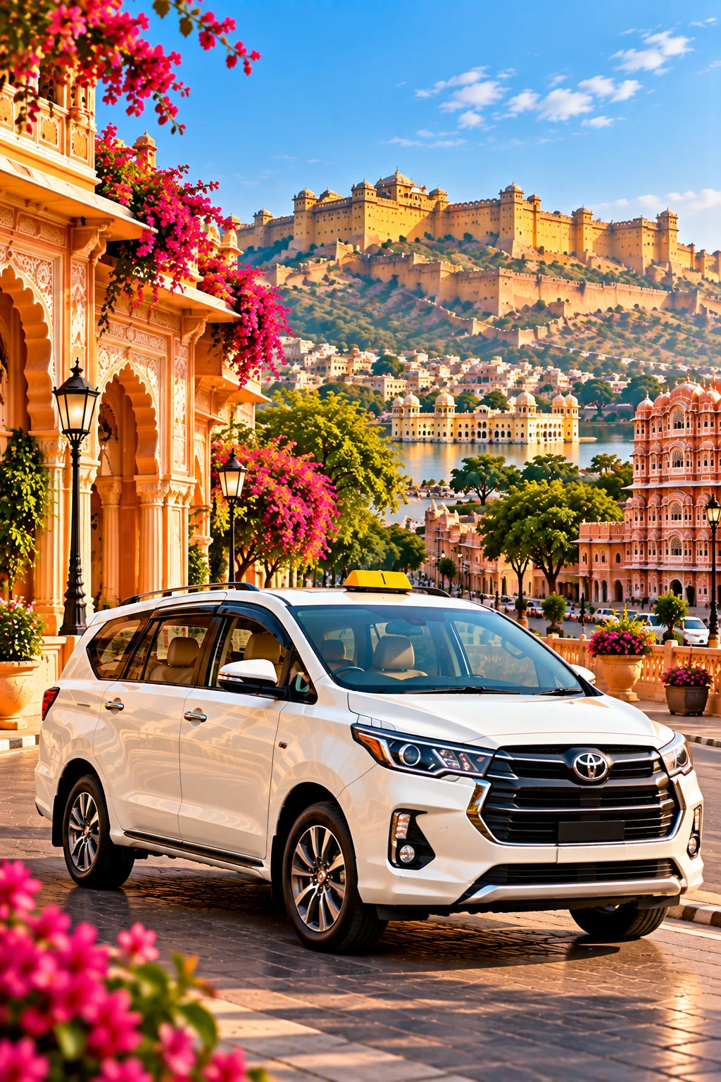 Cab rental service in Jaipur for local and outstation travel