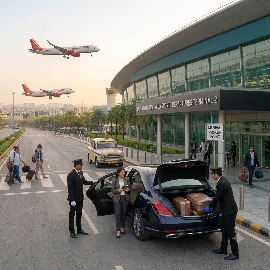 Jaipur Airport pickup taxi service