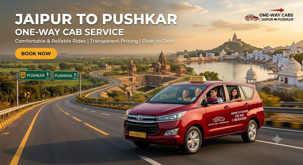 Jaipur to Pushkar cab service