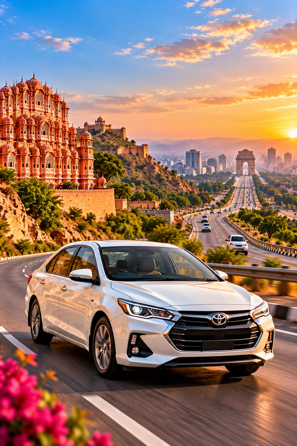 One Way Cab from Jaipur for intercity travel