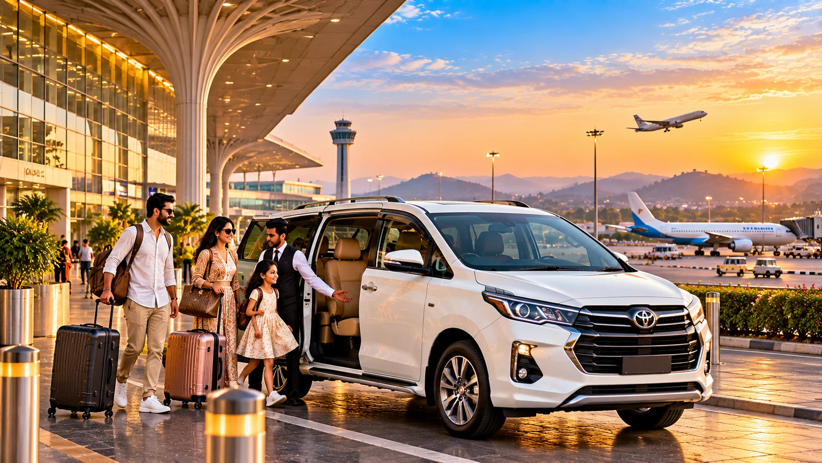 Cab rental for Jaipur airport transfer