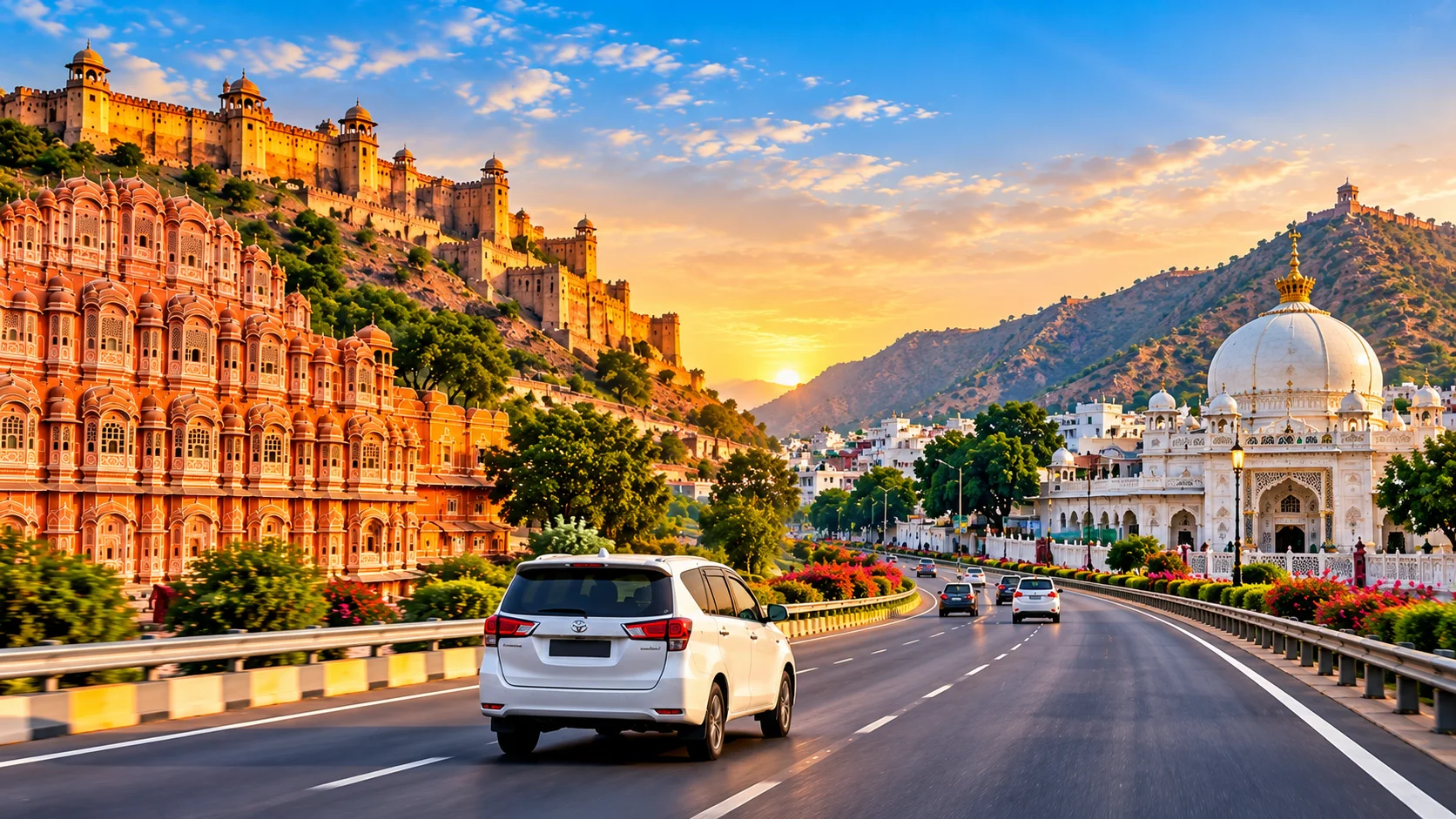Jaipur to Ajmer taxi service