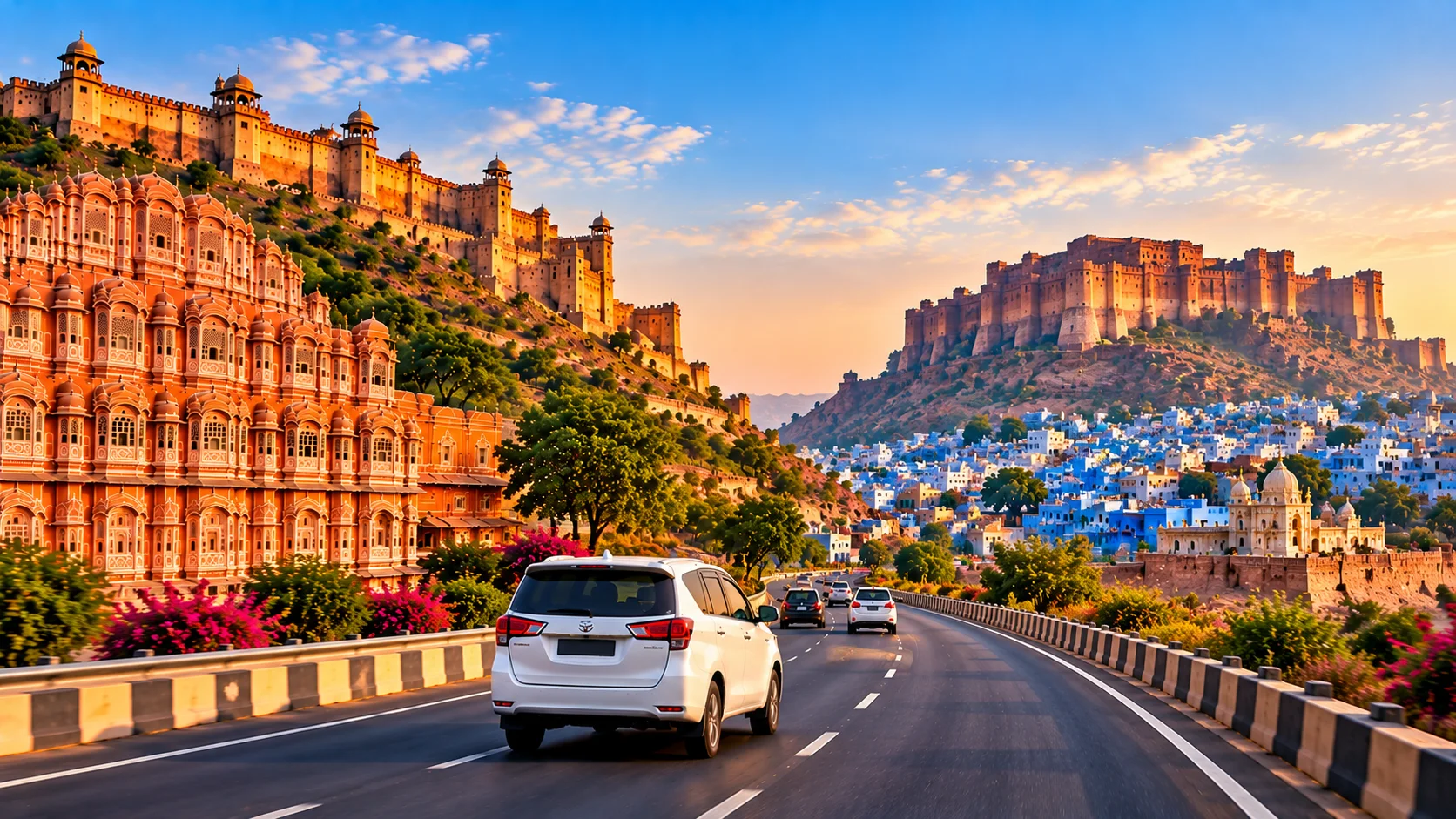Jaipur to Jodhpur cab service
