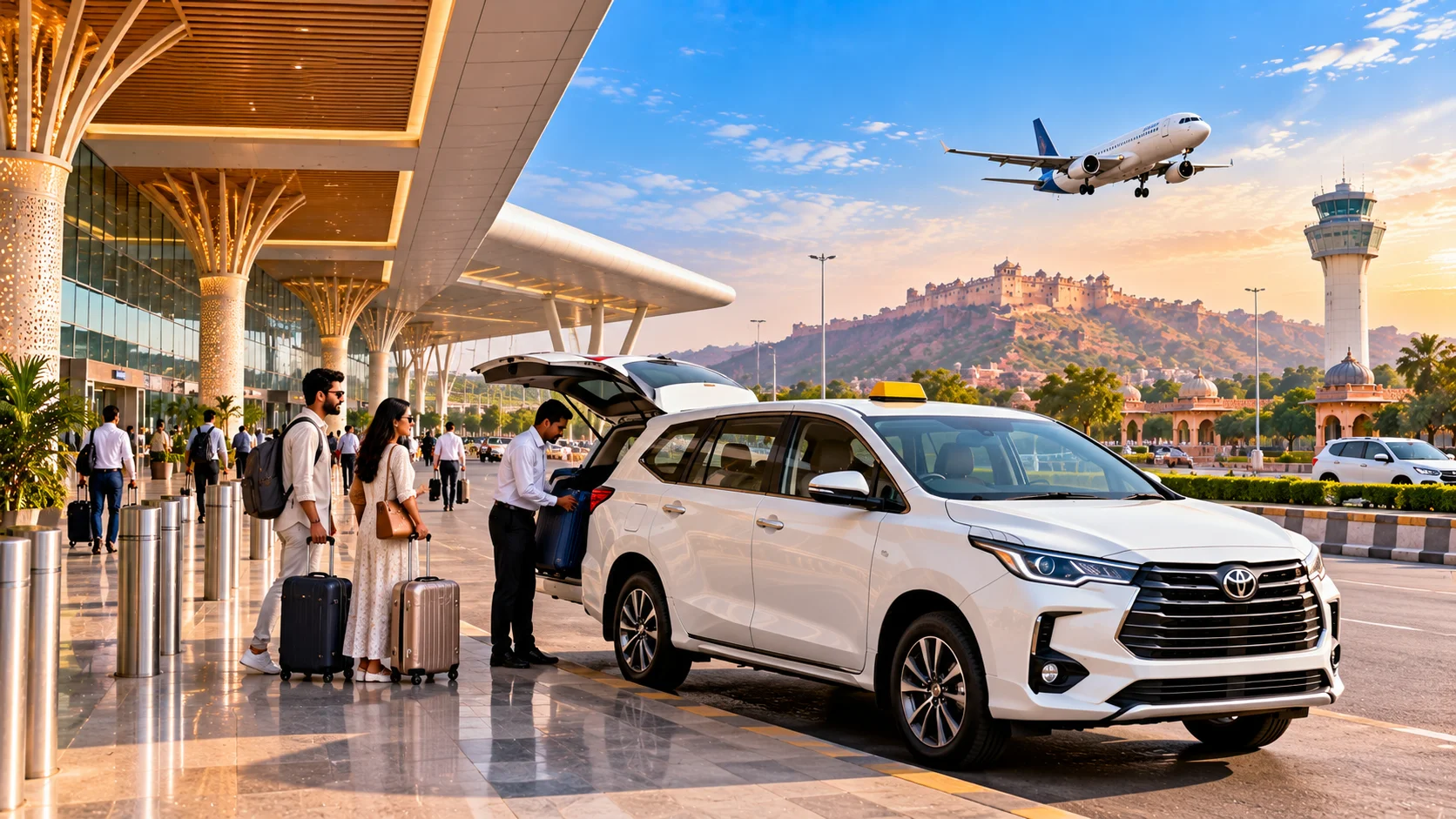 Jaipur airport taxi service