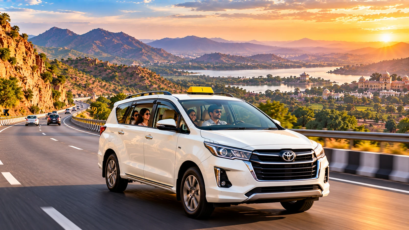 Outstation taxi service from Jaipur