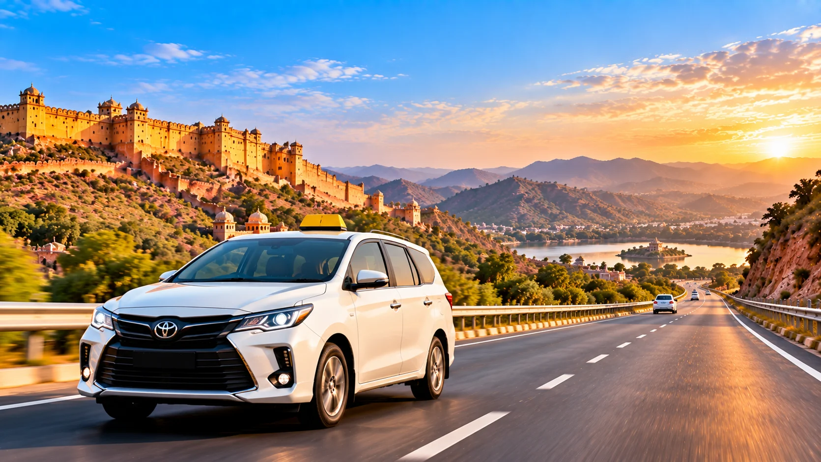 Outstation cab service from Jaipur